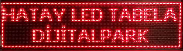 Hatay Led tabela Hatay Led Tabela